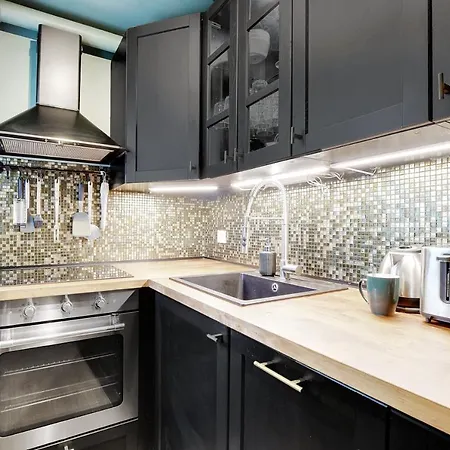 Chic -1br-4p- Marais - Republique 아파트 *